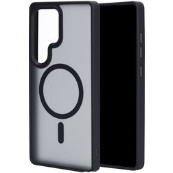 Mobiparts Hardcover Samsung Galaxy S25 Ultra MagSafe Hardcase Back cover - Satin Black