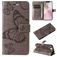 Mobigear Butterfly iPhone 16e Wallet case - Grey