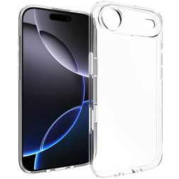 Mobigear Basics Transparent iPhone Air Flexibel TPU Skal - Transparent