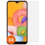 Mobigear Samsung Galaxy A01 Härdat glas Skärmskydd - Skalvänligt (3-pack)