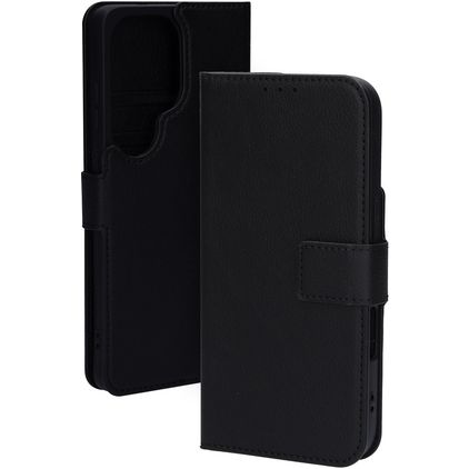 Mobiparts Classic Wallet Samsung Galaxy S26 Ultra MagSafe Cover a libro - Nero