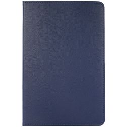 Mobigear DuoStand Samsung Galaxy Tab A8 10.5 (2021) Rotating Wallet case - Dark Blue
