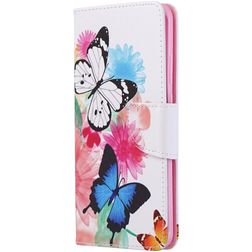 Mobigear Design Huawei P40 Pro Wallet case - Butterfly