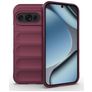 Mobigear Bumpy Google Pixel 10 Joustava TPU Suojakuori - Wine Red
