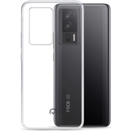 Mobilize Gelly Clear POCO F5 Elastyczne TPU Etui plecki - Przezroczysty