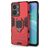 Mobigear Armor Ring OnePlus Nord 2T 5G Hardcase Etui plecki Wstrząsoodporne z pierścieniem - Czerwony