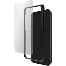 Mobiparts Regular iPhone 12 Pro Max Vetro Protezione schermo - Compatibile con le cover + Telaio di installazione