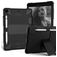 Mobigear ShieldStand iPad 8 (2020) Cover Hård plast / Silikone Bagsidecover + Stylus-holder + Stander - Sort
