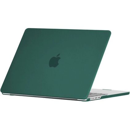 Mobigear Matte MacBook Air 13 polegadas (2022-2026) Capa rígida para MacBook - Verde - Modelo A2681 / A3113 / A3240 / A3449