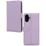 Mobilize Premium Gelly iPhone 16 Plus Funda tipo libro Cartera - Morado