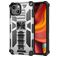 Mobigear Armor Stand iPhone 13 Pro Hardcase Back cover Antiurto con supporto - Argento