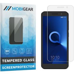 Mobigear Alcatel 1 Härdat glas Skärmskydd - Skalvänligt