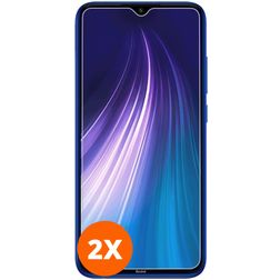 Mobigear Xiaomi Redmi Note 8 Glas Skærmbeskytter - Case Friendly (2-pak)