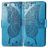 Mobigear Butterfly iPhone 7 Knížkové pouzdro Peněženka - Modrá
