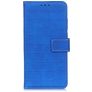 Mobigear Croco Xiaomi Redmi 9C Pungetui med Seddelrum - Blå