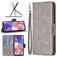 Mobigear Excellent Samsung Galaxy A23 Wallet case - Grey