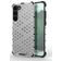 Mobigear Honeycomb Samsung Galaxy S23 Plus Funda Plástico rígido Carcasa Antigolpes - Blanco