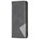 Mobigear Rhombus Slim OPPO Find X5 Lite Cover a libro - Nero