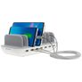 4Smarts Office Charging Station 7 USB Ladestation Power Delivery 60W - Hvid