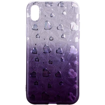Mobigear Design iPhone XS Max Flexibilní TPU Zadní kryt - Šedá