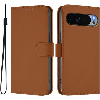 Mobigear Urban Wallet Google Pixel 11 Pro XL Plånboksfodral med sedelfack - Brun