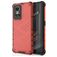 Mobigear Honeycomb Realme GT Neo 3 Hard Case Back cover Shockproof - Red