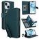 Mobigear Wallet iPhone 15 Plus Cover a libro portafoglio - Verde
