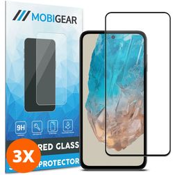 Mobigear Premium Samsung Galaxy M35 Tempered Glass Screen Protector - Case Friendly (3-Pack)