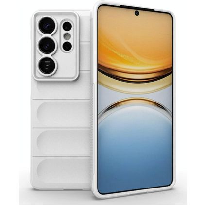 Mobigear Bumpy Samsung Galaxy S26 Ultra Flexibel TPU Skal - Vit