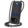 Mobigear Lanyard Card iPhone 18 Pro Max Silicone Capa com cordão e porta-cartões - Preto