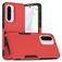 Mobigear Heavy Armor Samsung Galaxy A56 Hard Case Back cover Shockproof - Red