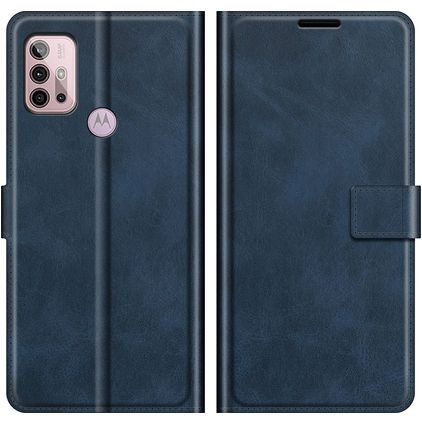 Mobigear Wallet Motorola Moto G20 Funda tipo libro Cartera - Azul