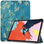 Mobigear Tri-Fold iPad Air 5 (2022) Cover a libro - Almond Blossoms