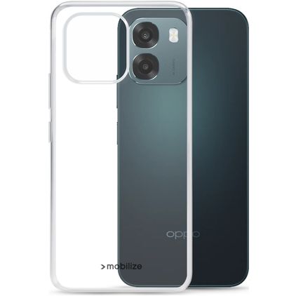 Mobilize Gelly Trasparente OPPO A6 TPU flessibile Back cover - Trasparente