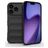 Mobigear Bumpy iPhone 17 Pro Joustava TPU Suojakuori - Musta