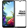 Mobigear Premium LG K40s Tempered Glass Screen Protector - Case Friendly - Black