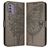 Mobigear Butterfly Nokia G42 Etui z klapką typu portfel - Szary