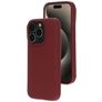 Mobiparts iPhone 15 Pro Silicone Back cover - Plum Red