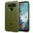 Mobigear Rugged Shield LG K51s Flexible TPU Back cover Shockproof - Green