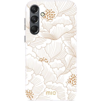 MIO Samsung Galaxy S24 Plus MagSafe Fodral Hårdplast Skal - White Roses