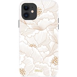 MIO iPhone XR MagSafe Fodral Hårdplast Skal - White Roses