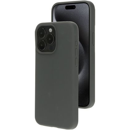 Mobiparts iPhone 15 Pro Max Silicone Capa traseira - Urban Grey