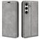 Mobigear Retro Slim Samsung Galaxy S24 FE Wallet case - Grey