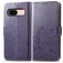 Mobigear Clover Google Pixel 8a Etui z klapką typu portfel - Fioletowy