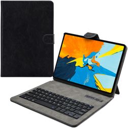 Mobilize Premium Bluetooth iPad Pro 11 polegadas (2018) Capa livro com teclado QWERTY - Preto