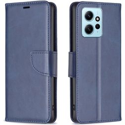 Mobigear Excellent Xiaomi Redmi Note 12 Lompakkokotelo + Setelitasku - Sininen