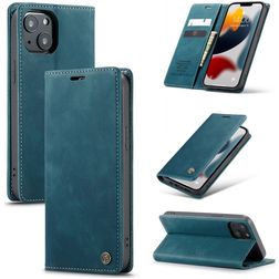 CaseMe 013 iPhone 13 Funda tipo libro Cartera - Azul