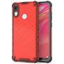 Mobigear Honeycomb Huawei Y7 (2019) Hardcase Back cover Antiurto - Rosso