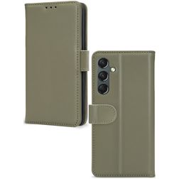 Mobilize Premium Gelly Wallet Samsung Galaxy A24 Lompakkokotelo + Setelitasku - Vihreä