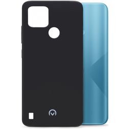 Mobilize Rubber Gelly Realme C21 TPU flessibile Back cover - Matt Black